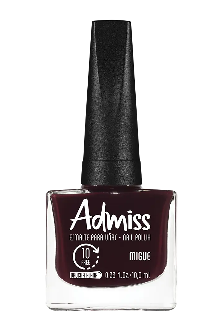 MIGUE - ESMALTE TRADICIONAL CREMOSOS ADMISS 10 ML - GAMA ROJO